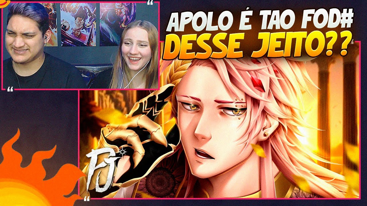 Apolo Trap ☀️☀️ (Shuumatsu no Valkirye) | Deus do Sol | Feat @SlowGM - REACT EM CASAL