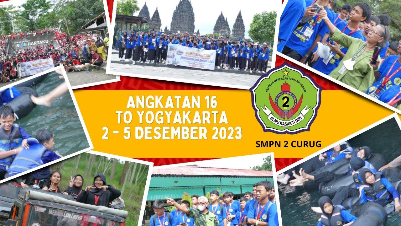 PLS TO DJOGJA - ANGKATAN 16 SMPN 2 CURUG