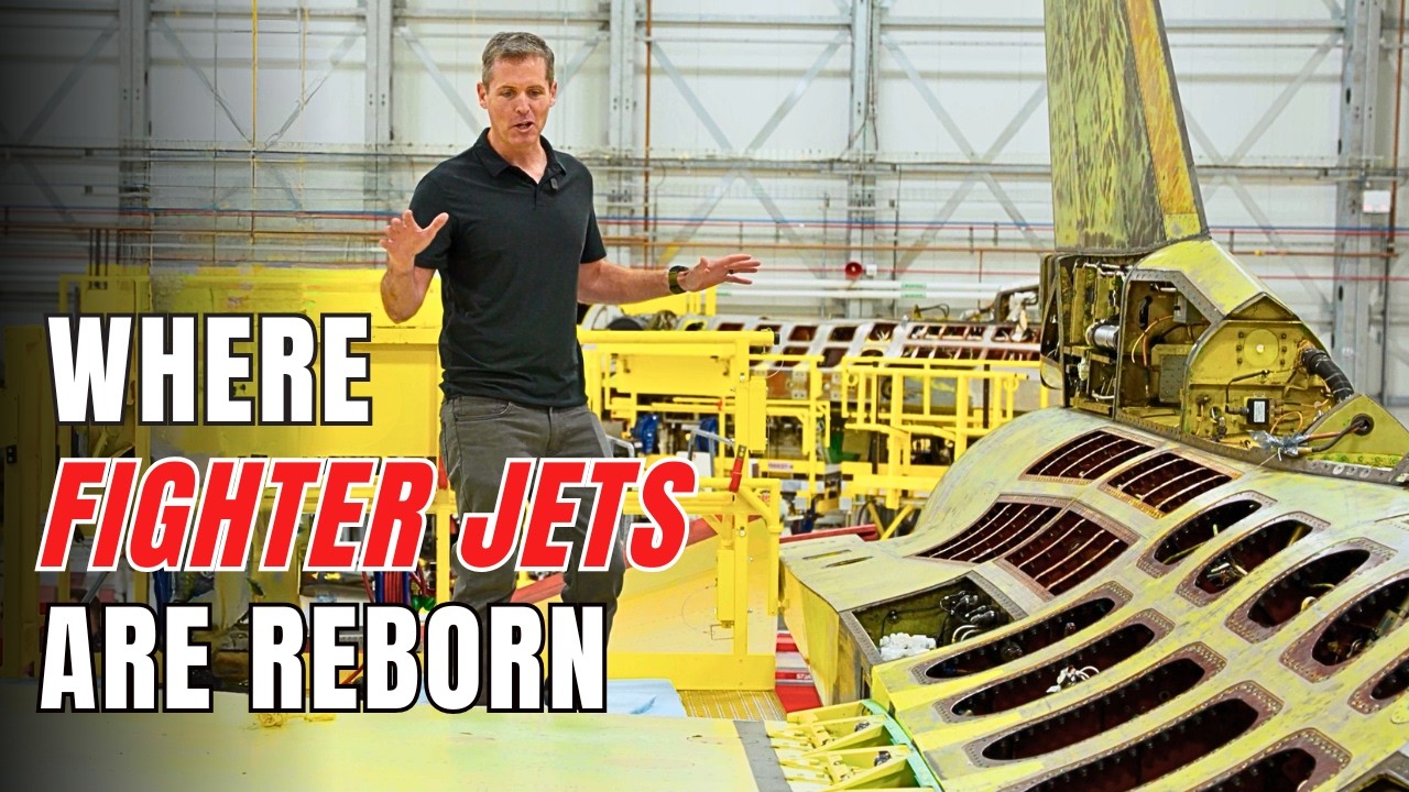 Inside the Base That Keeps America's Fighter Jets Flying (Part I) 