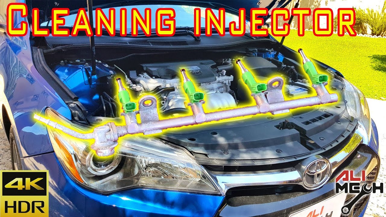 TOYOTA CAMRY 2015-2017 Fuel injector cleaning | Cheapest way of cleaning Fuel injector  | ALIMECH