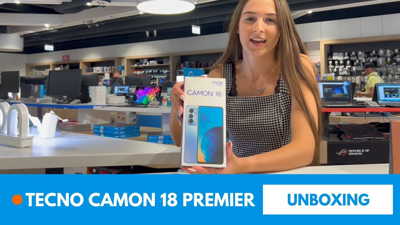 Unboxing TECNO CAMON 18 PREMIER | Datacomp.sk