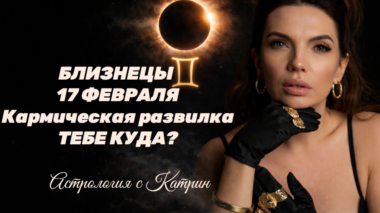 ♊БЛИЗНЕЦЫ С 17.02 ПО 03.03🌒 КОРИДОР ЗАТМЕНИЙ 💥КАРМИЧЕСКАЯ РАЗВИЛКА 🙌ВЫБИРАЙ 🪐АСТРОЛОГИЯ С КАТРИН💖
