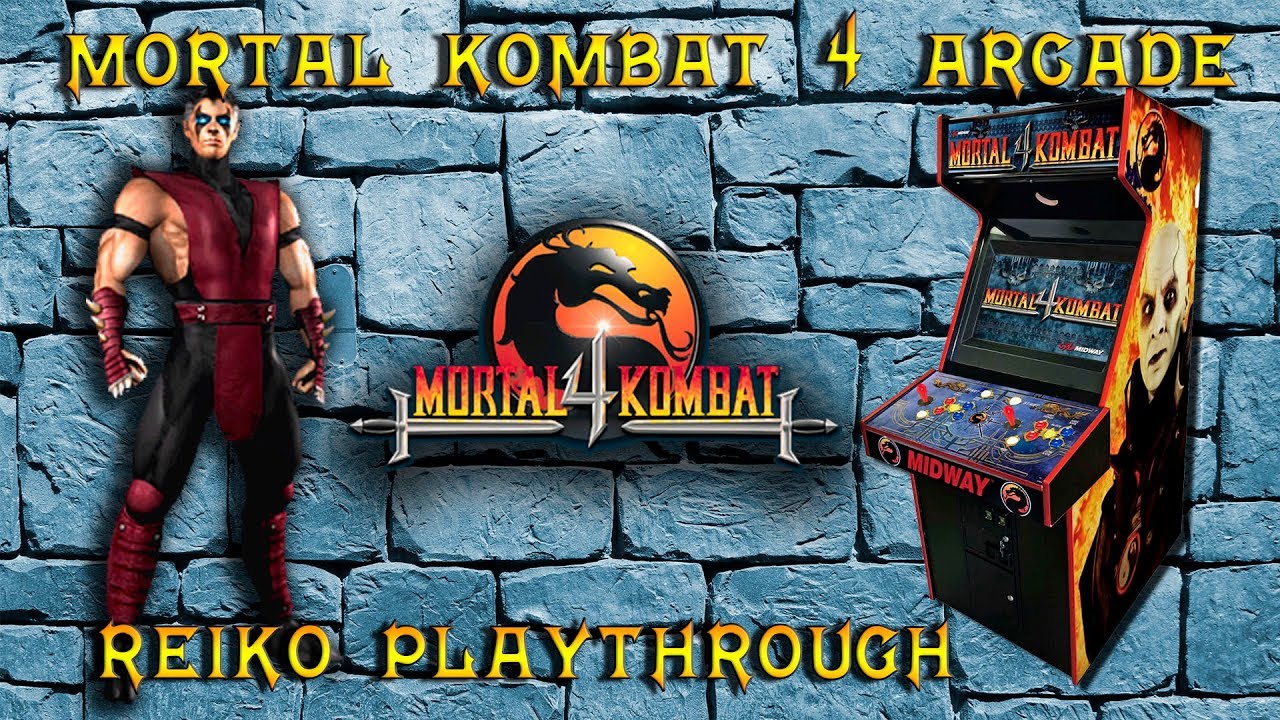 Mortal Kombat 4 ARCADE MAME 2019 | Reiko Playthrough (Master II)
