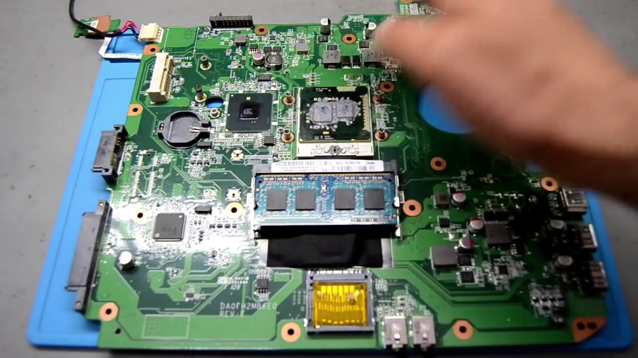 Fujitsu AH530 Quanta FH2 | Kısa devre sorunu