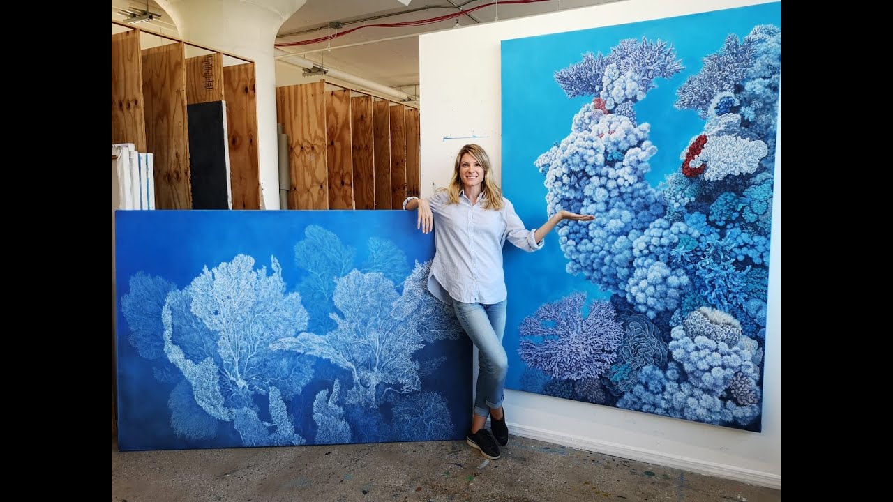 Underwater Coral Reef Paintings