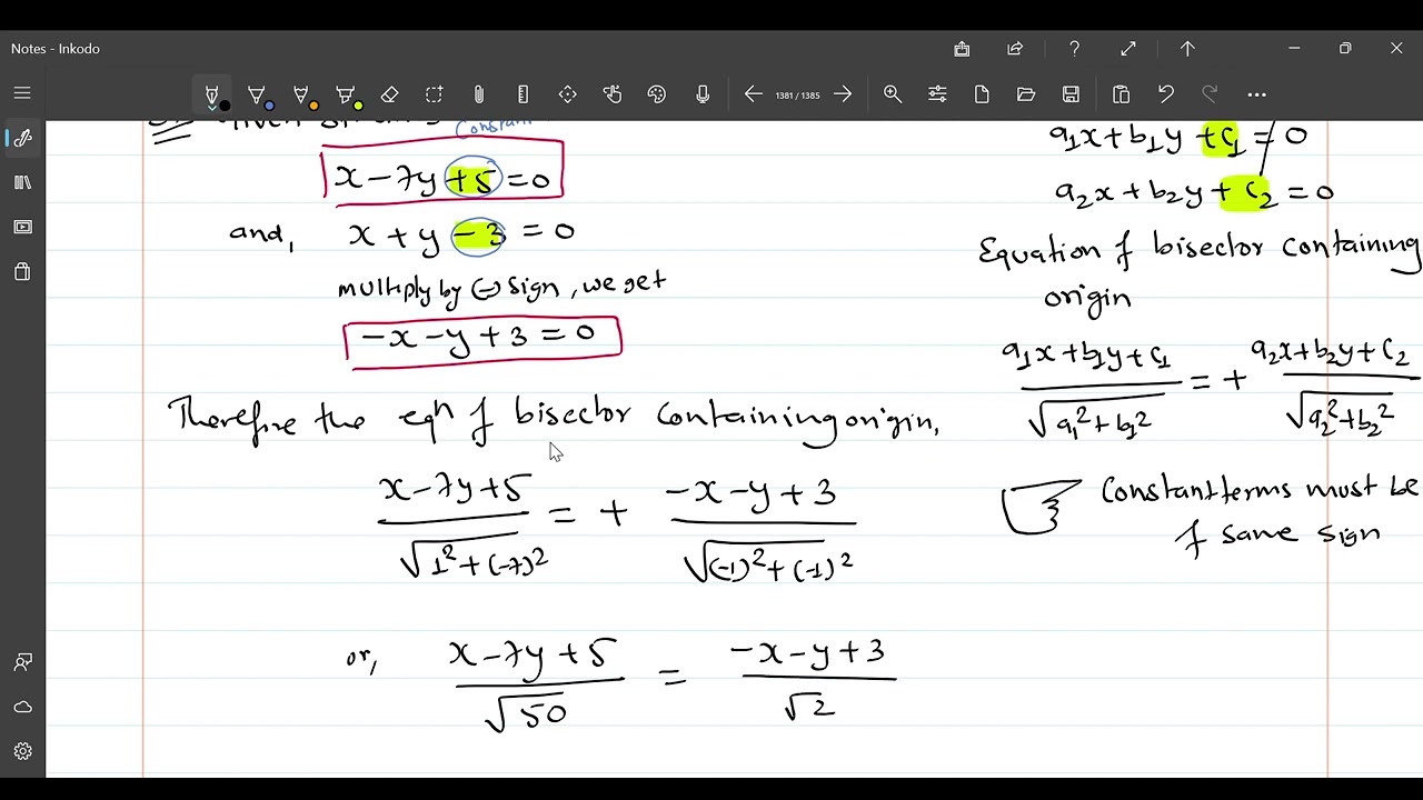 || GRADE 11|| analytical geometry || the straight line|| #7