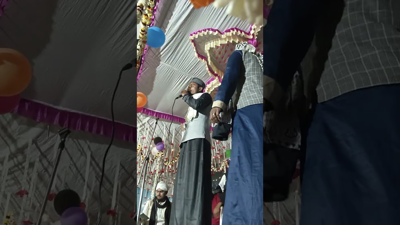 Urs yaseen millat main bahut hi jabardast manqabat padha sabahat razwi ne