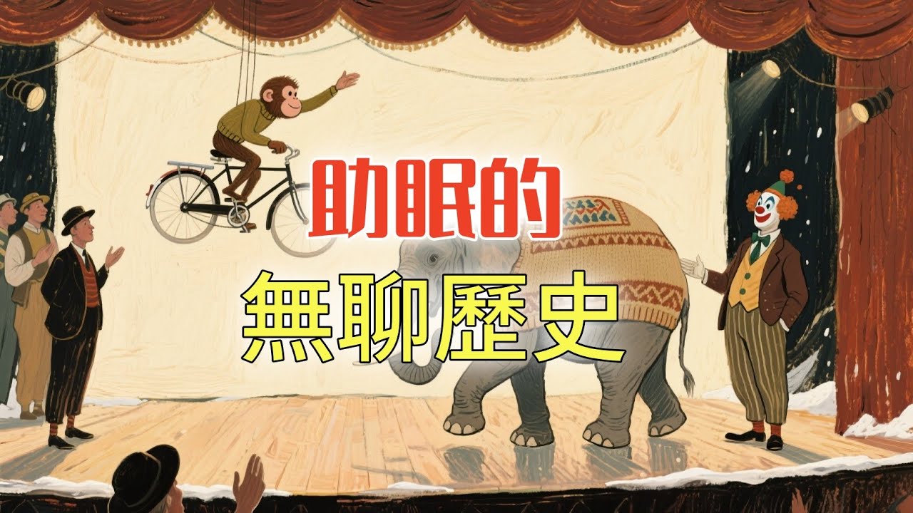 大蕭條時期的馬戲團在寒夜裡搭帳篷，順便給大象織一件毛衣丨助眠的無聊歷史