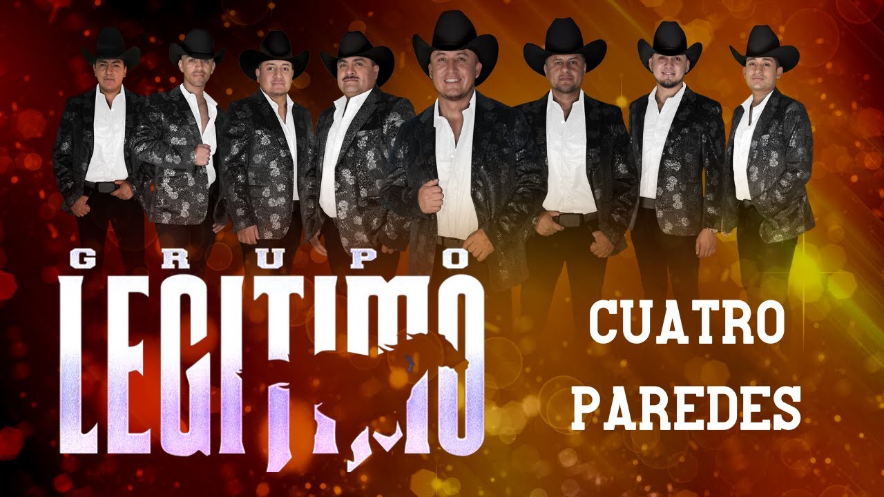 Grupo Leg&iacute;timo - Cuatro Paredes - Audio Oficial