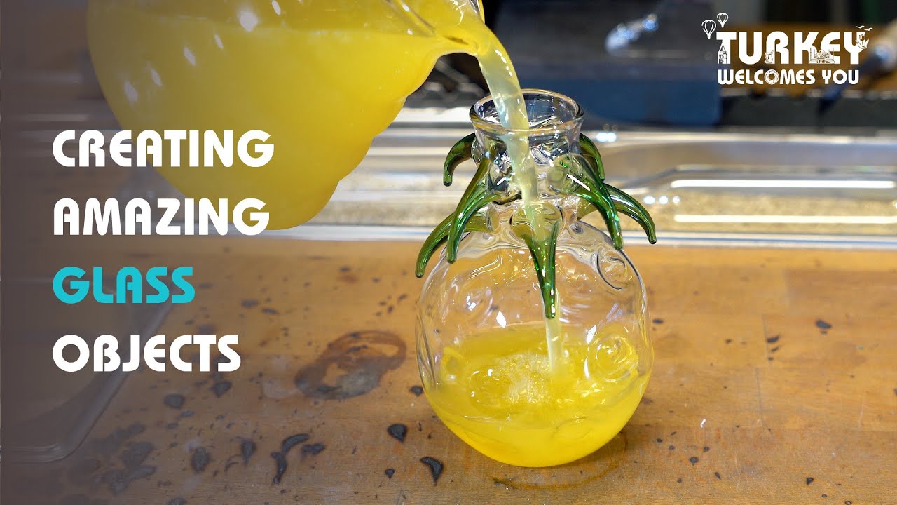Satisfying Glass Blowing Art | Glass Making | Turkish Handicrafts