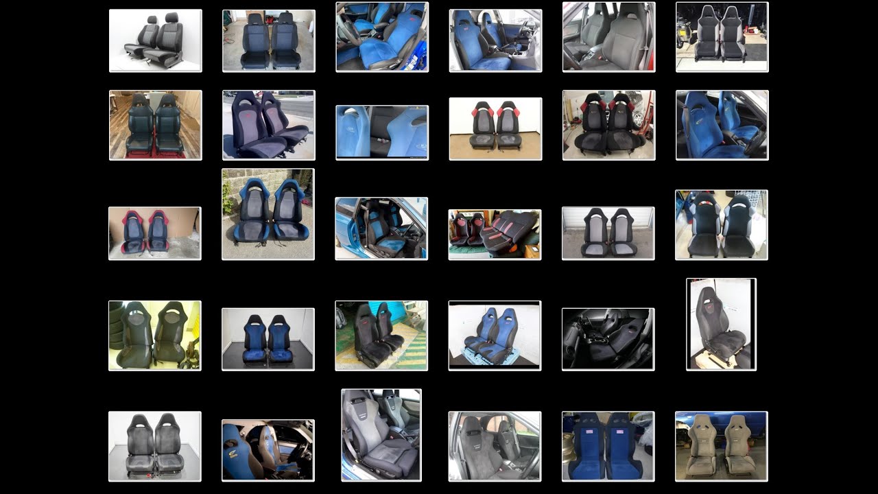 Covering every JDM STI Seat that can work in your GC Impreza