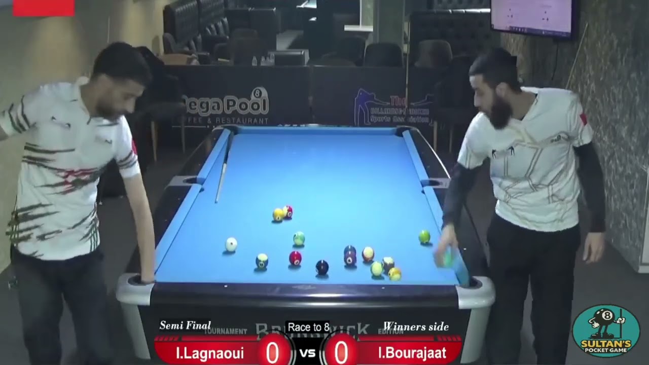 🏆 MASTERCLASS SESSION | Lagnaoui vs Bourajaat | Elite 8-Ball Skills Showdown