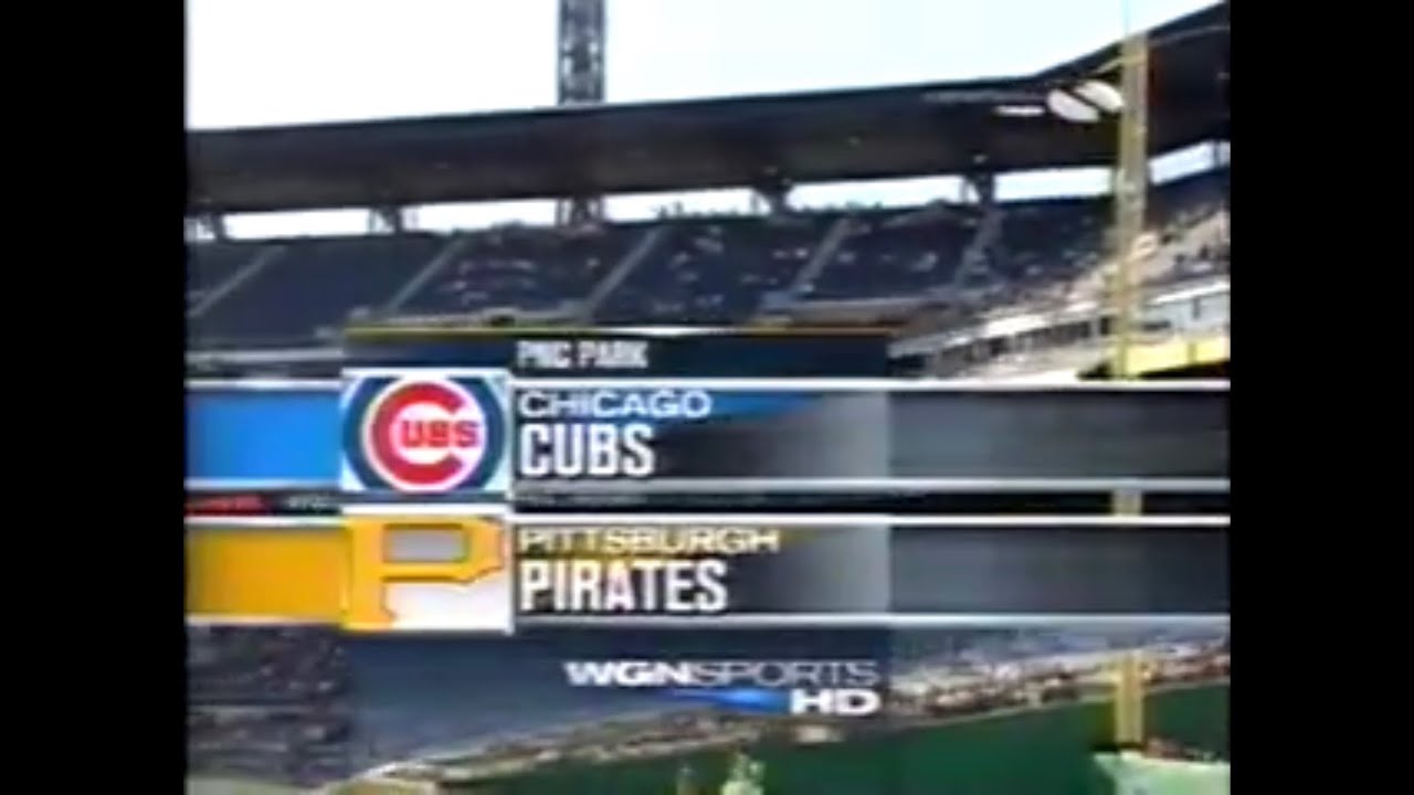 49 - Cubs at Pirates - Saturday, May 24, 2008 - 6:05pm CDT - WGN
