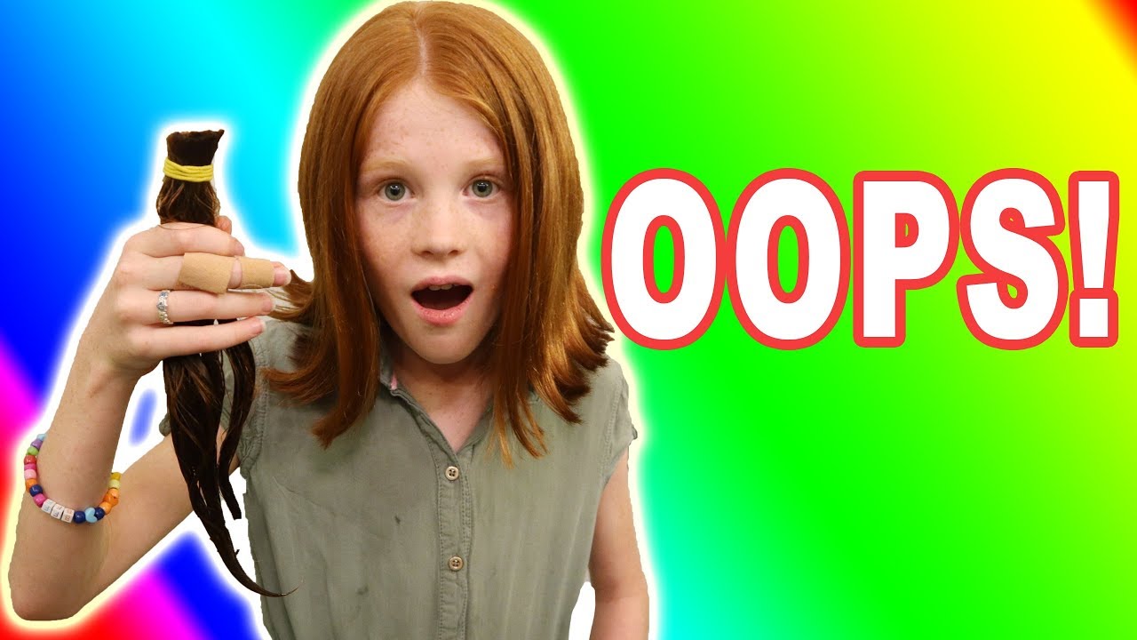 Она обрезала волосы! Преображение брата и сестры в первый школьный день!