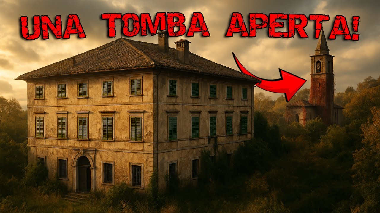 VISITIAMO UNA VILLA ABBANDONATA IMMENSA CON CHIESA!