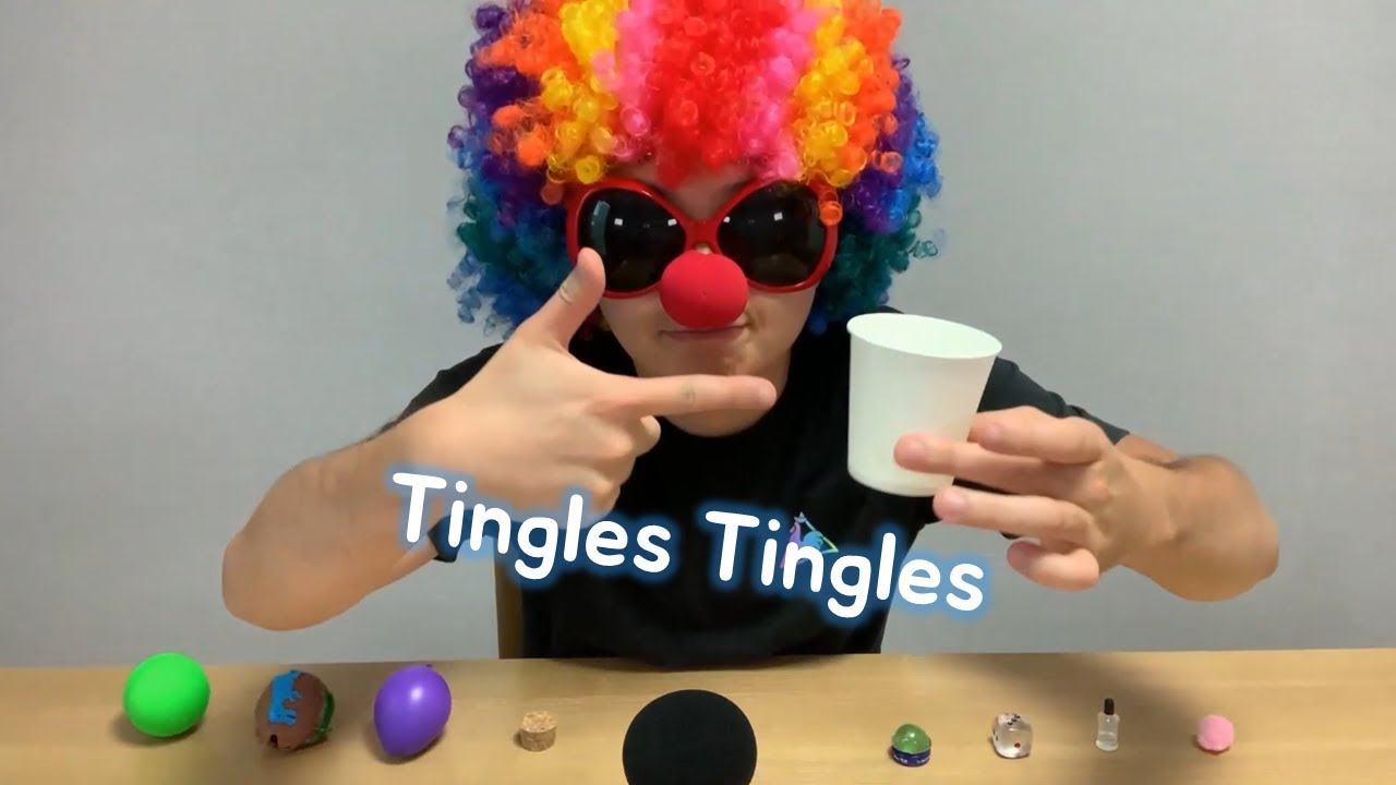 ASMR 컵 안에 팅글을 넣어라! 팅글 폭발 tingles in the cup