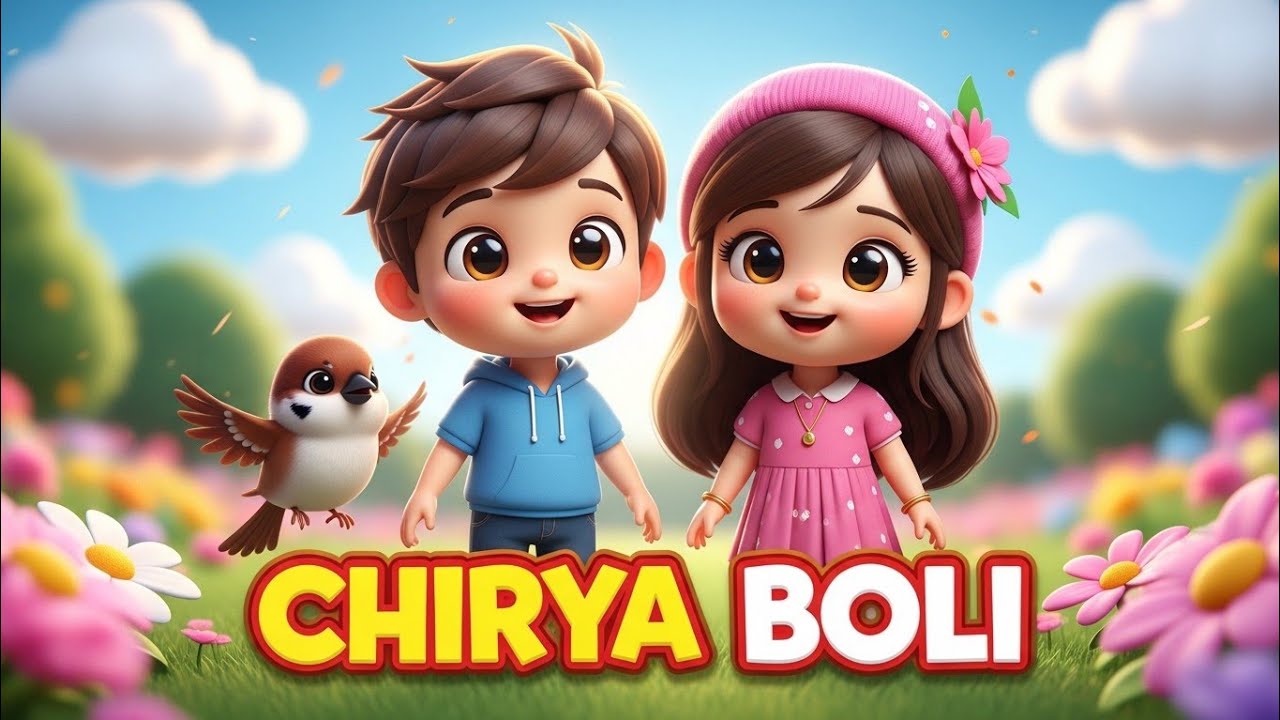 Chirya Boli Chuu Chuu 🐦  Allah Hoo Allah Hoo 🌙  Soothing Islamic Kids Rhyme  NJ Smart School #chirya