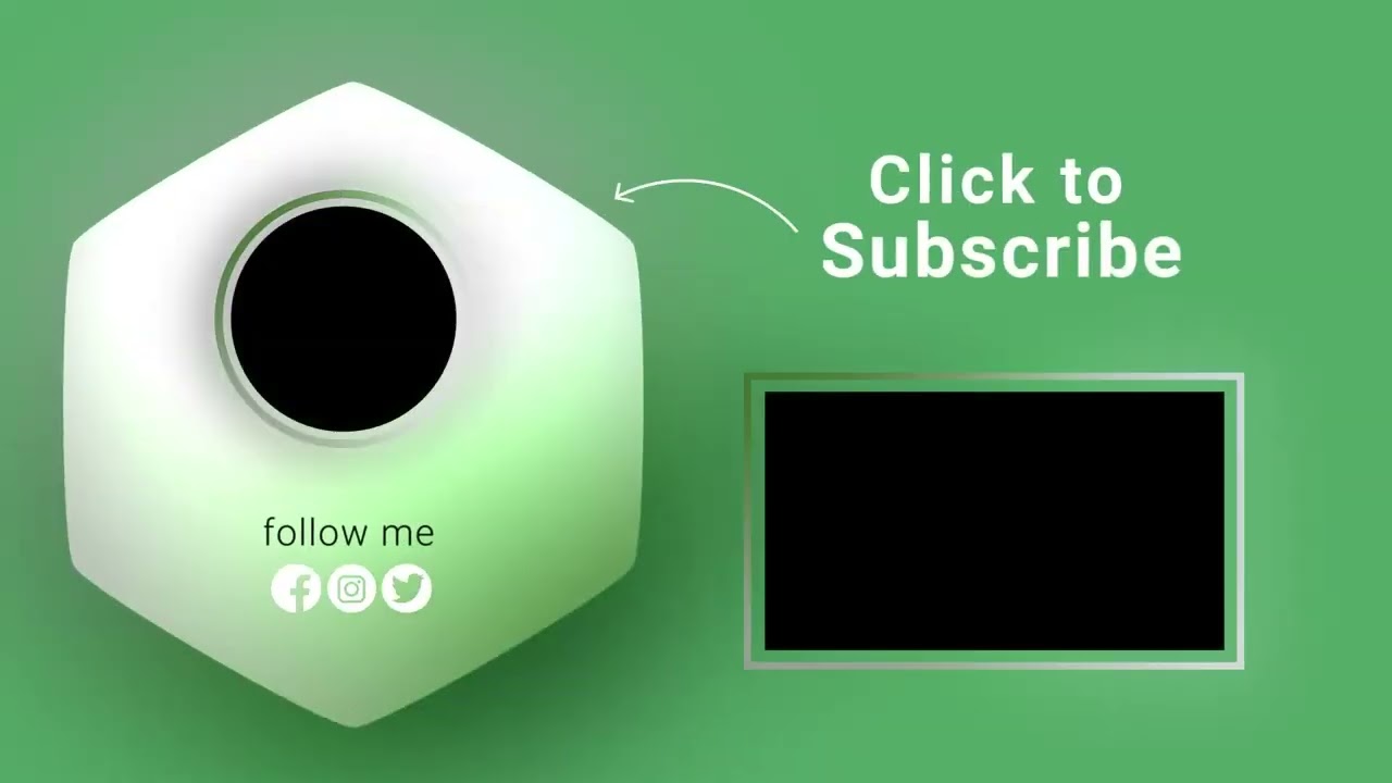 Youtube End Screen Animation No Copyright Video _ Intro With Out Text ( 1080p )