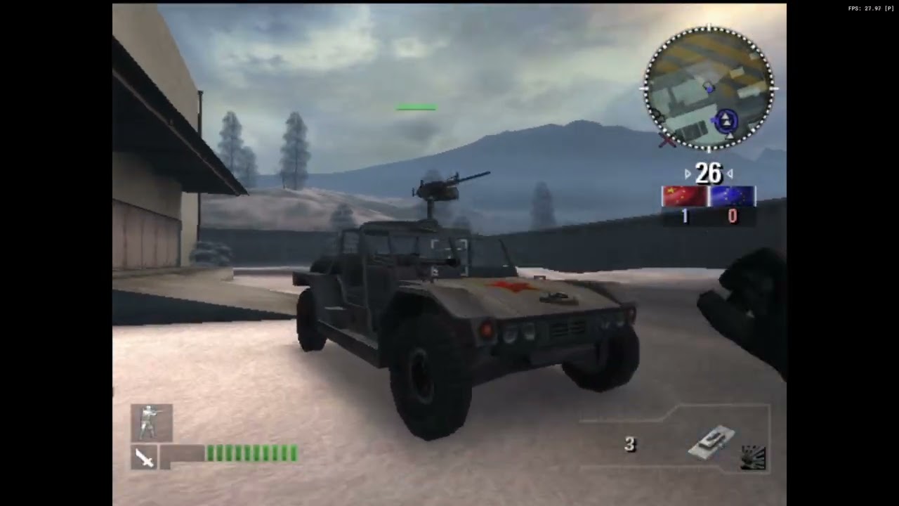 BF2MC 3v3 CTF Scrimmage Russian Boarder