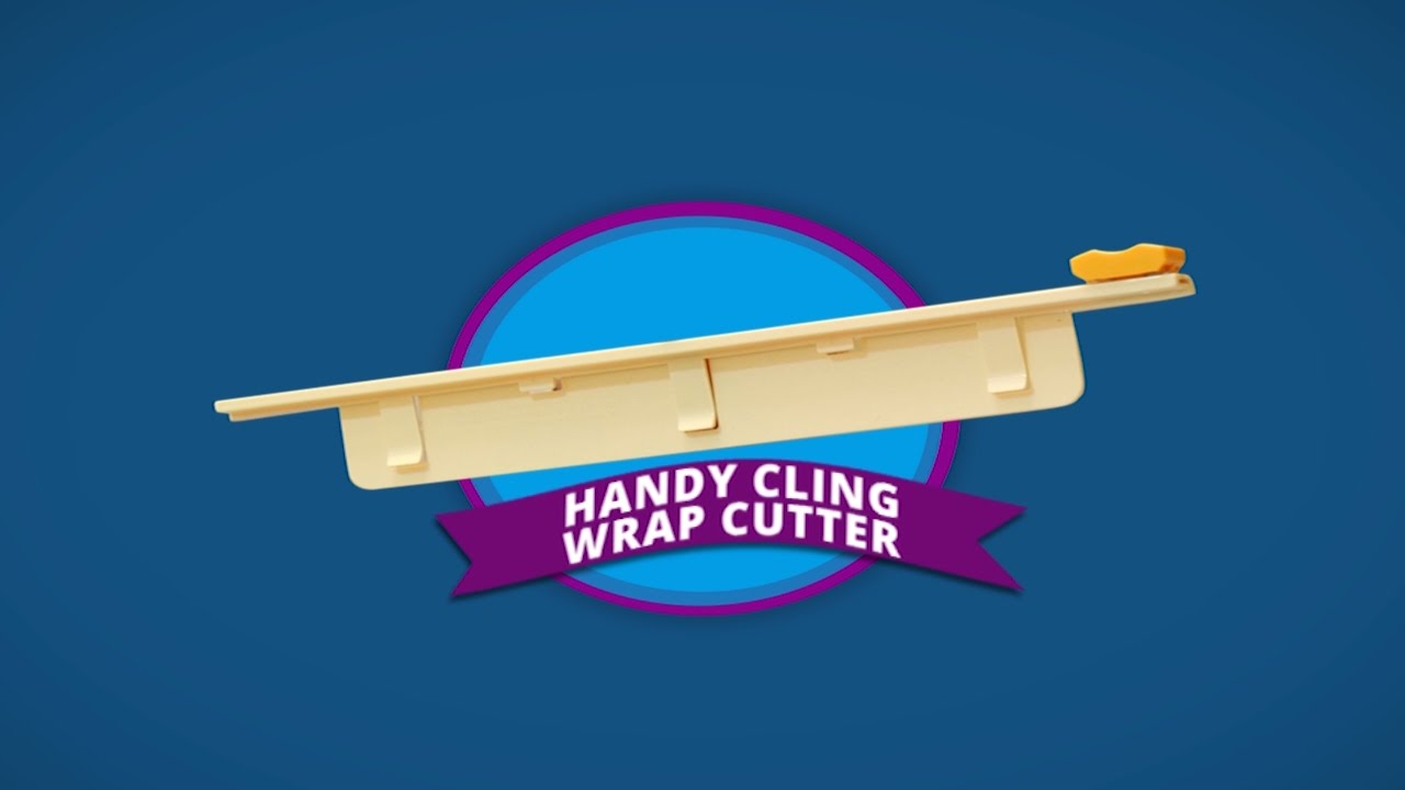 HANDY PLASTIC WRAP CUTTER
