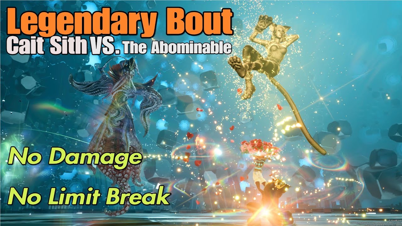 Legendary Bout: Cait Sith VS. The Abominable  [No Damage]