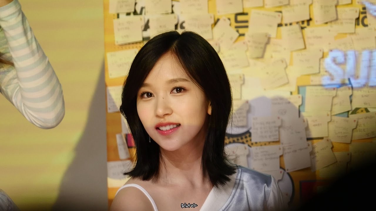 [4K] 트와이스 미나 프로필 소개~포스트잇 토크 직캠 TWICE MINA Sudden Attack Fan Meeting Fancam[2] @170325 서든어택 팬미팅