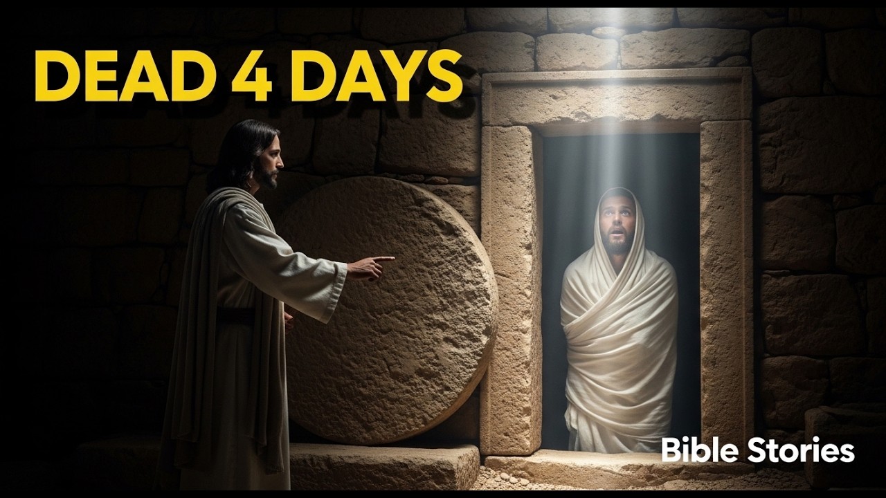 Lazarus Miracle: Dead 4 Days, Jesus Commanded “Come Out” | Bible Story