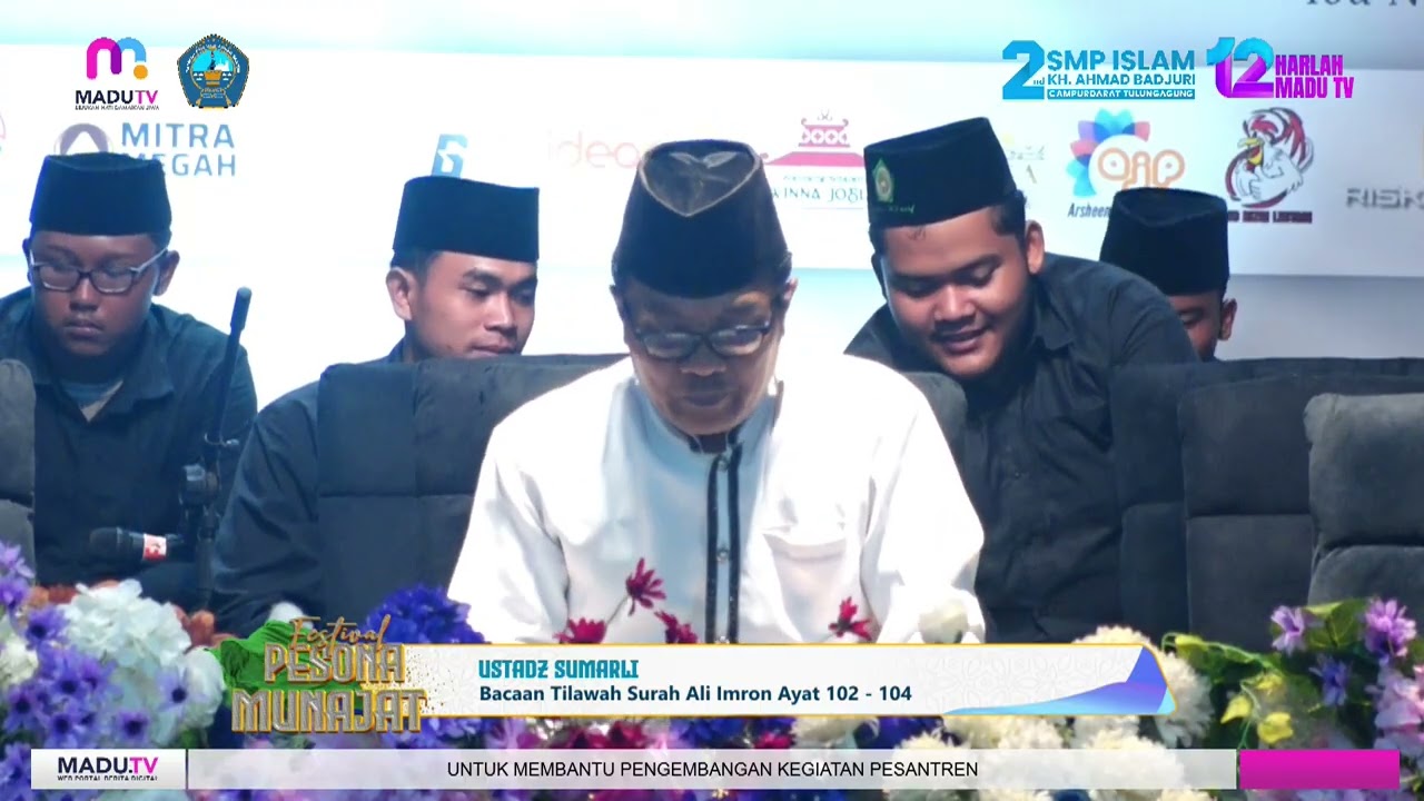 Malam Puncak Munajad Ke 2 Pondok Pesantren Madu Kh ahmad badjuri  20