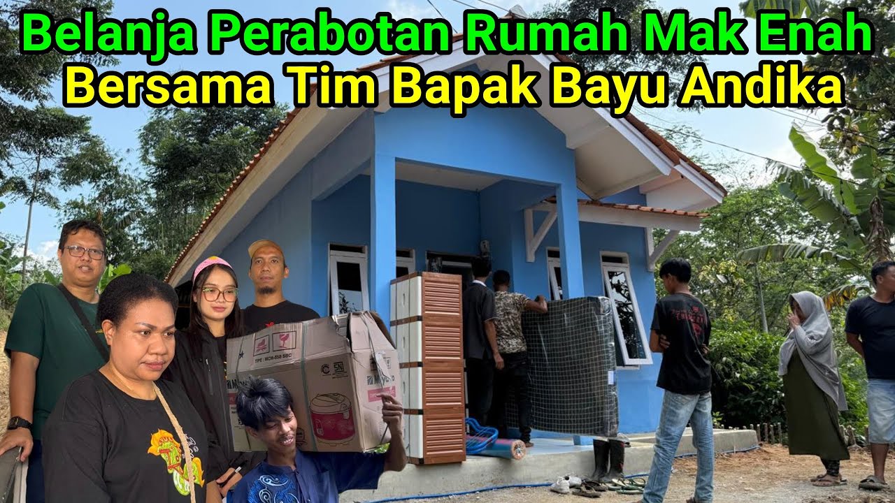 Bombastis Top Markotop Team Bapak Bayu Andika Semangat Sekali Belanja Perabotan Rumah Mak Enah