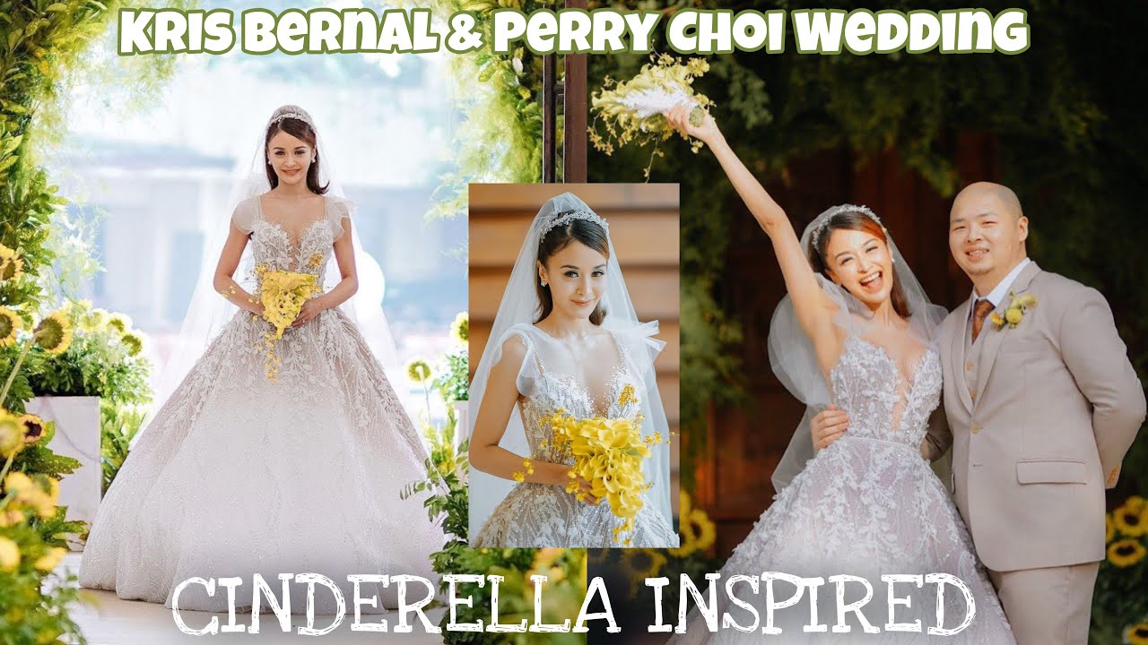 Kris Bernal Cinderella Inspired Church Wedding with Perry Choi
