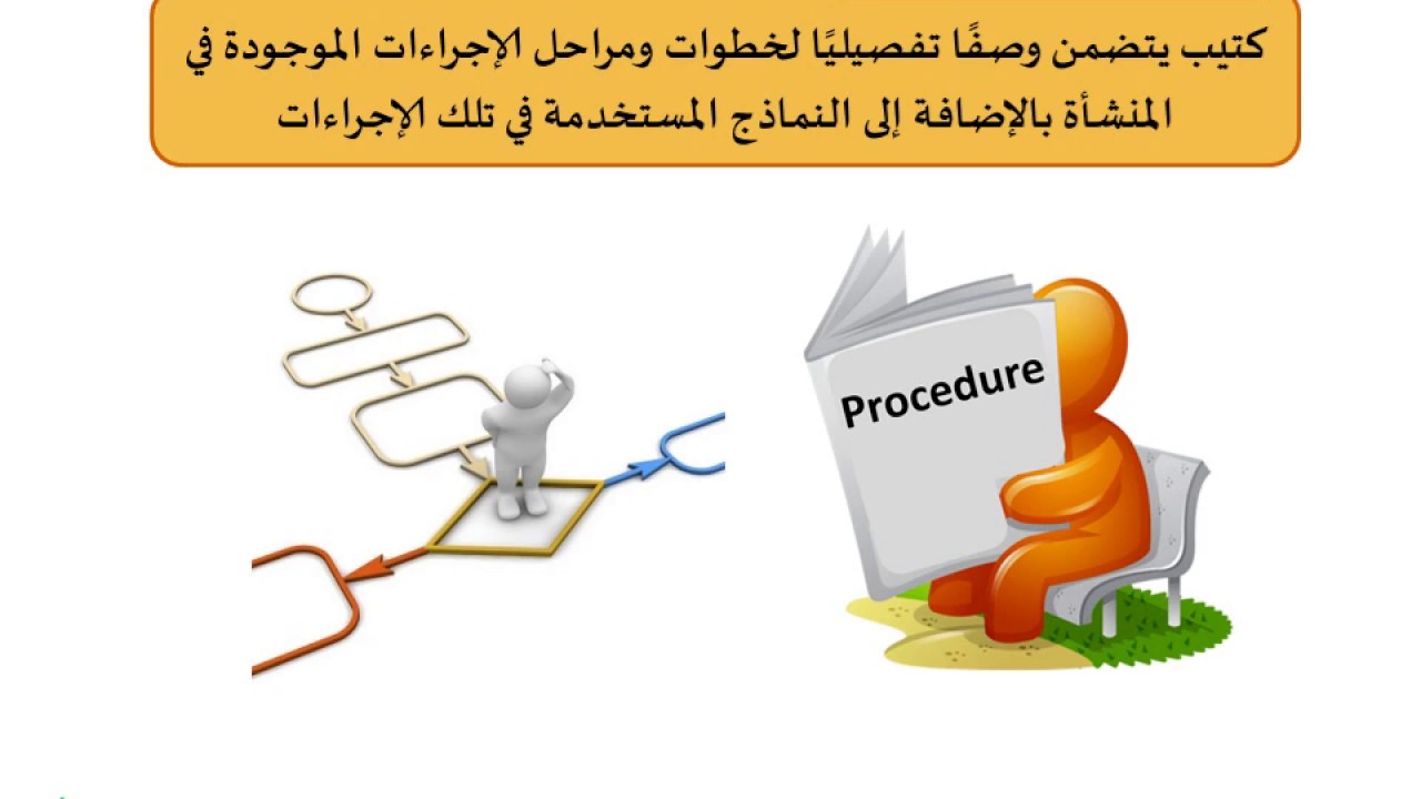 ADMN 016 - صياغة الإجراءات ودليل العمل