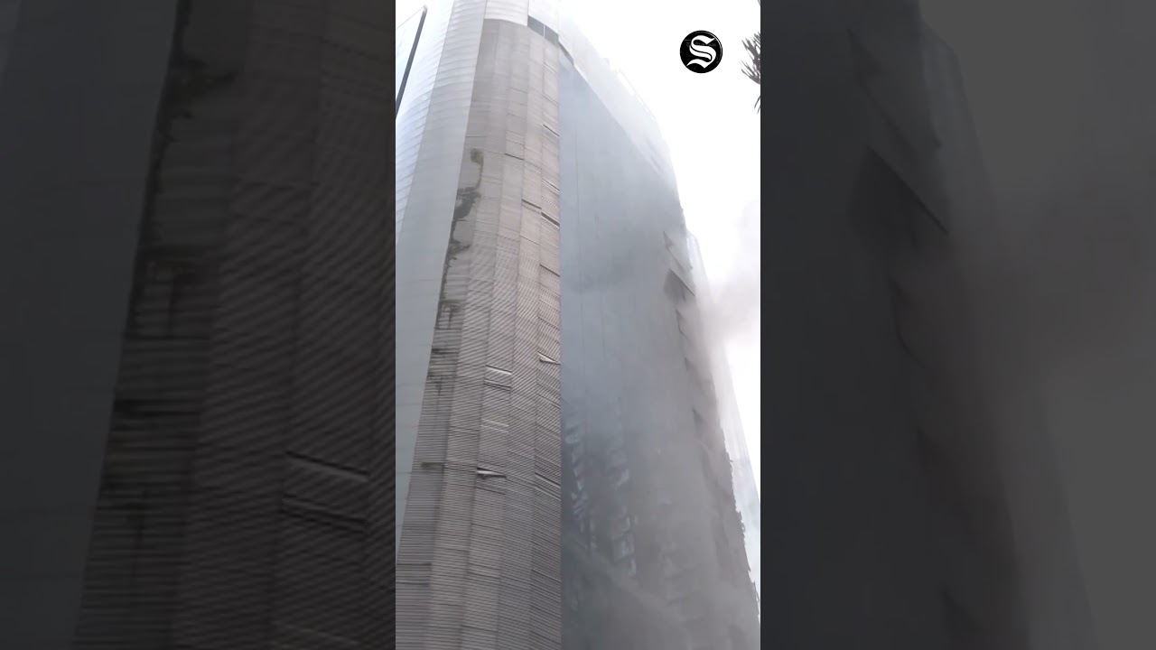 Massive Fire Breaks Out at Times Tower Building, 9 Fire Tenders on Spot | #TheStatesman