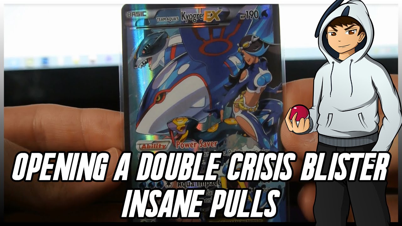 (INSANE PULLS!!) Opening a Pokemon Double Crisis Blister Pack w/ Facecam!!