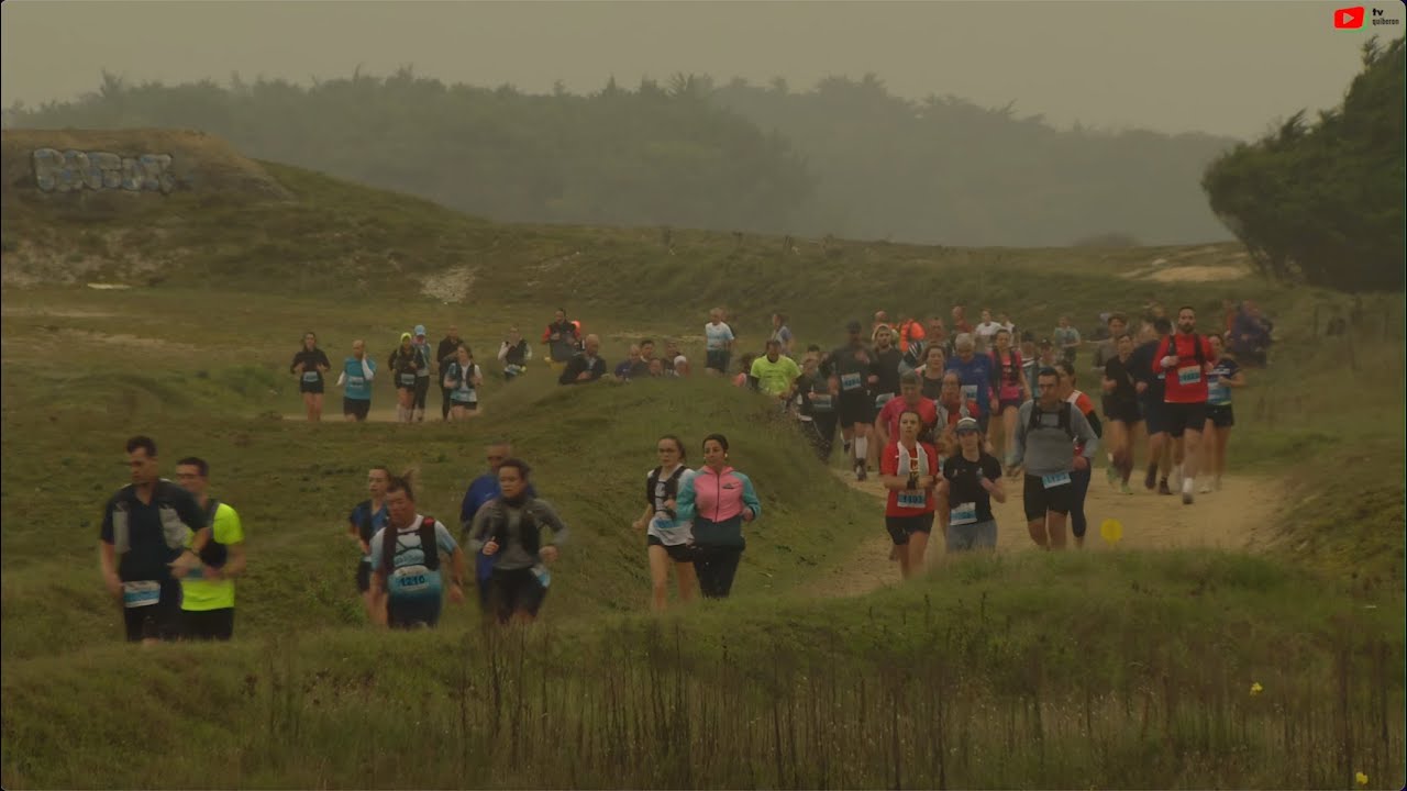RUNNING  🇲🇫 | Trail de la Baie de Quiberon 2024 | TV Quiberon 24/7