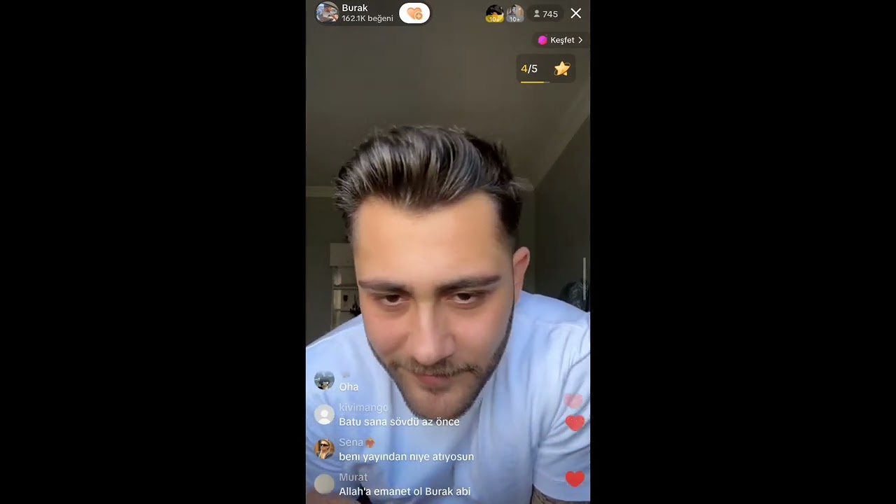 Kısmetse Olur Burak Genç Ahmet Fatsa Tiktok Canlı Yayın