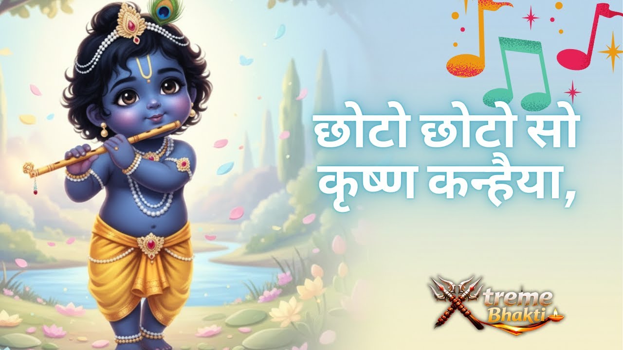 छोटो छोटो सो कृष्ण कन्हैया 🦚 | Cute Kanha Ji Bhajan | Very Sweet Krishna Song | New Viral Bhajan