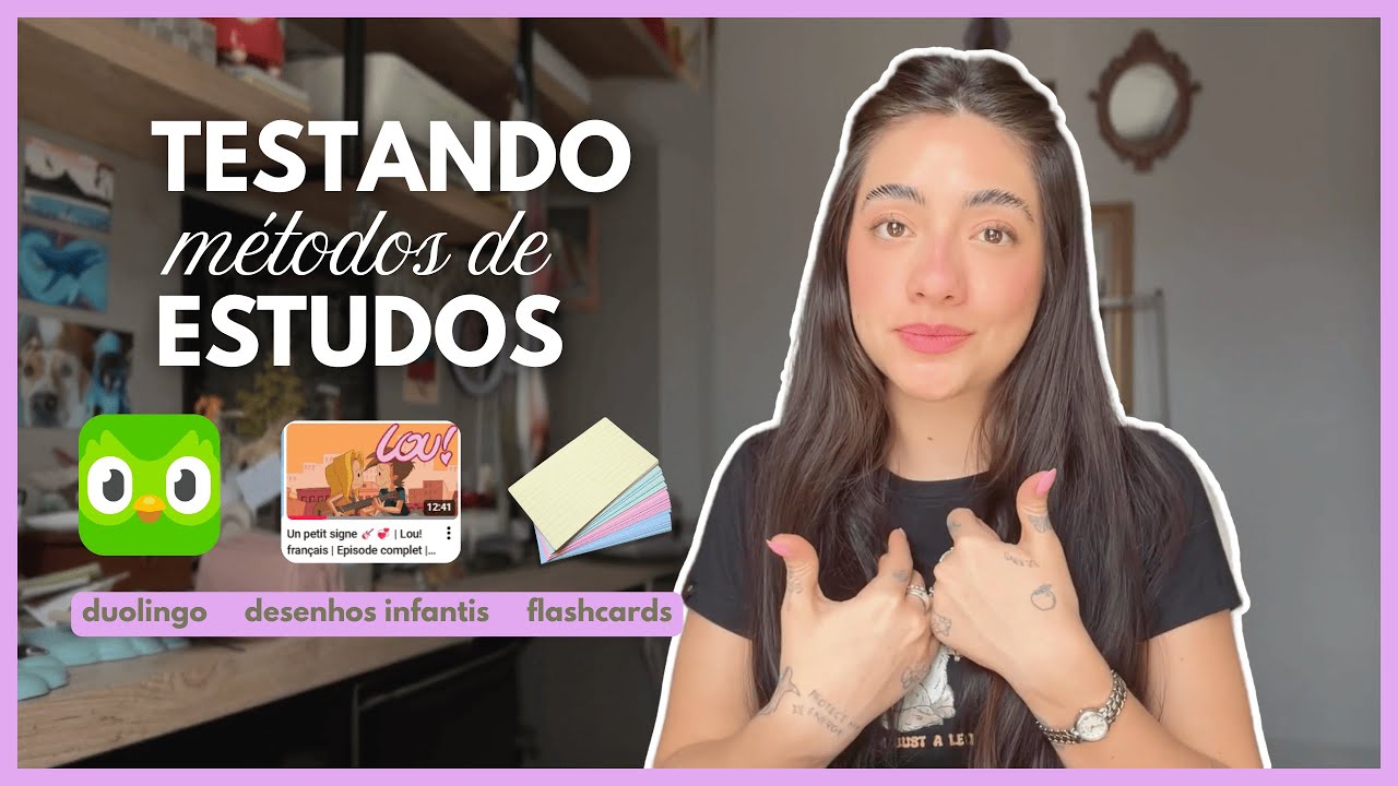 TESTANDO FORMAS DIFERENTES DE APRENDER IDIOMAS