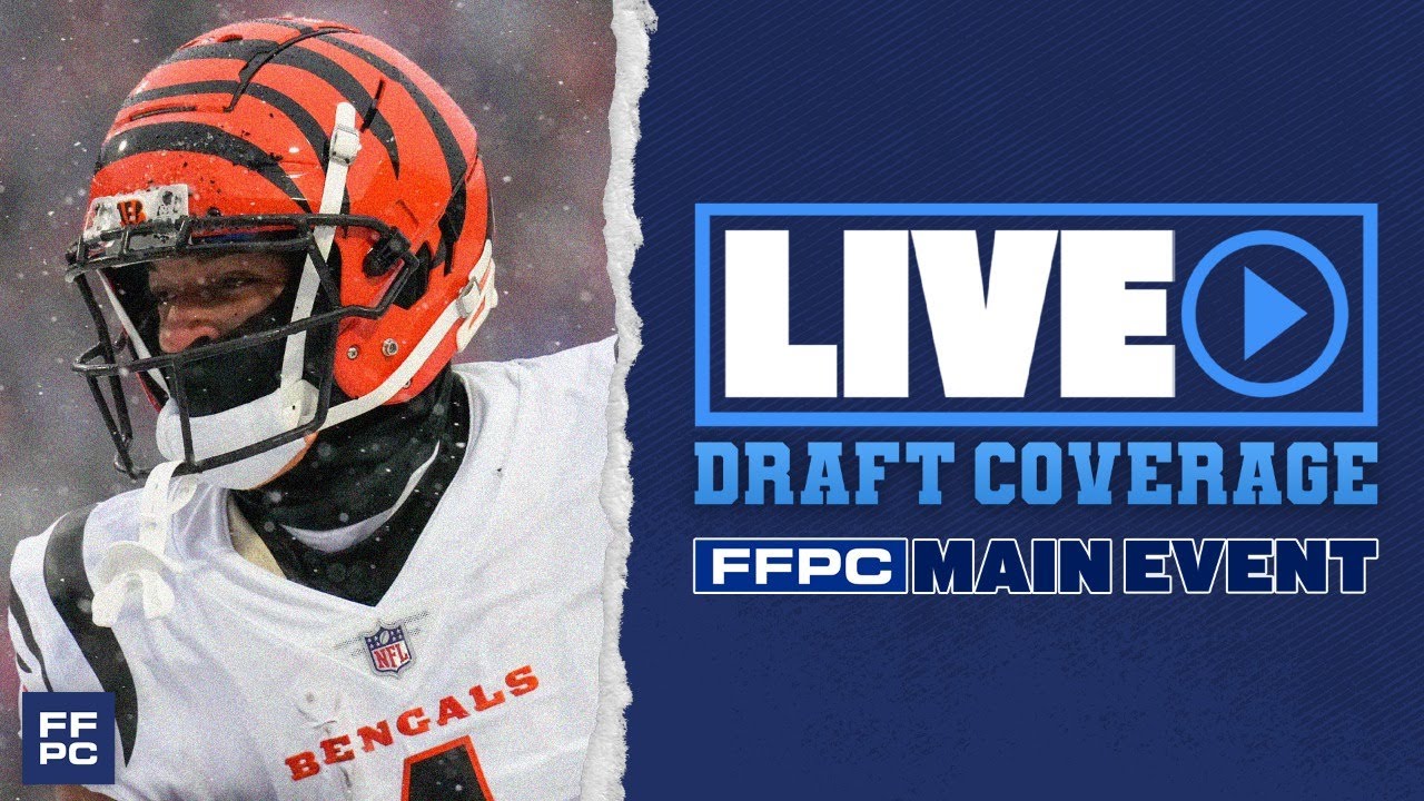 2024 FFPC Main Event Live Draft Coverage #3 with Fantasy Alarm's Howard Bender