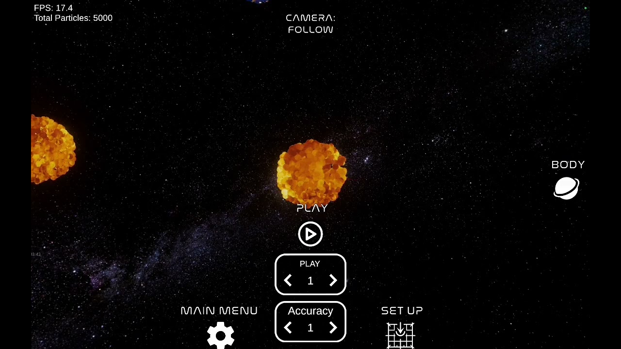Crashing stuff into each other And creating some planets