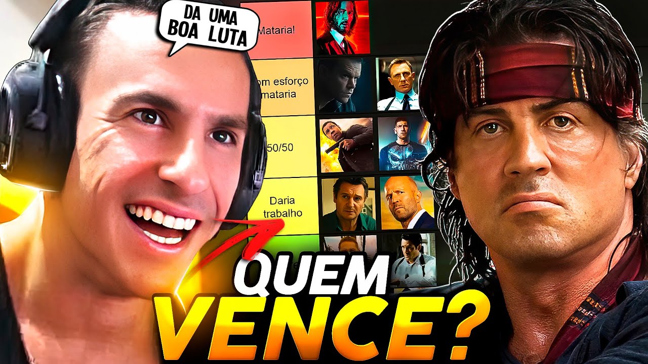 SUPER XANDÃO REAGINDO AO RANKING DOS PERSONAGENS QUE VENCERIAM O RAMBO