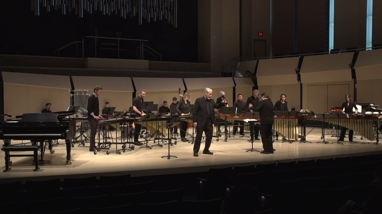 U of Iowa Percussion: Wolfgang Amadeus Mozart (arr. Cooke) – Champagne Aria from Don Giovanni