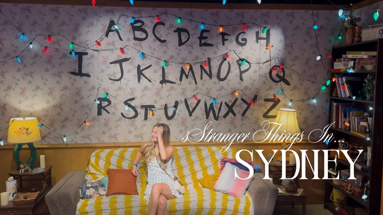 Stranger Things Experience Sydney 🎢 | Luna Park, Harbour Bridge Walk & Ferry Ride | Jessie Kate