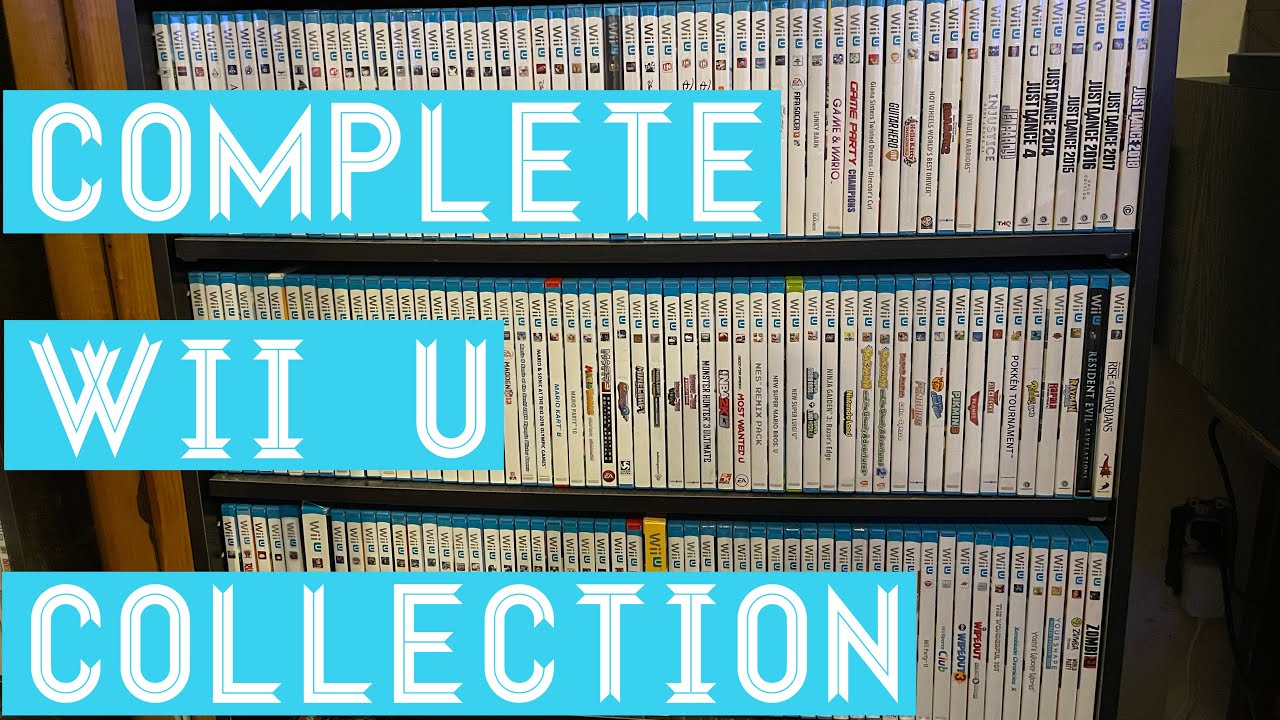 My COMPLETE Wii U Collection!!! All 166