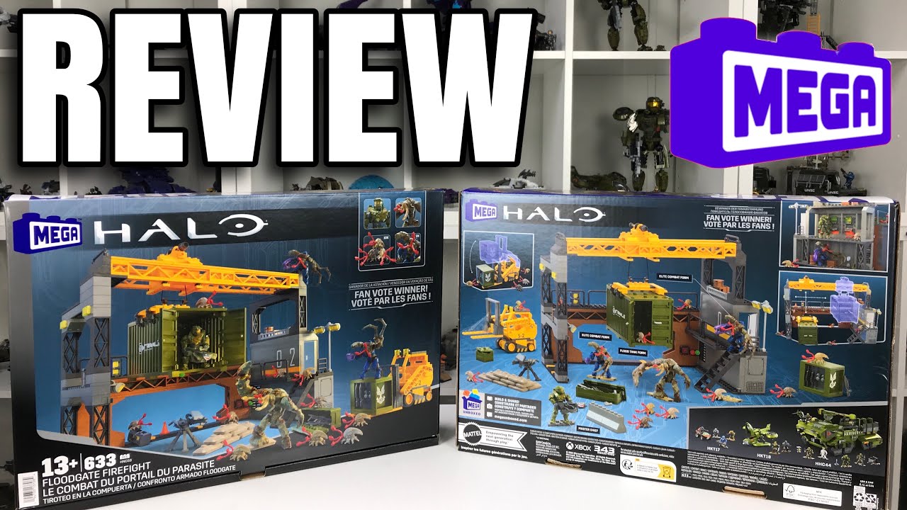 HALO MEGA - Floodgate Firefight Review set HNC59