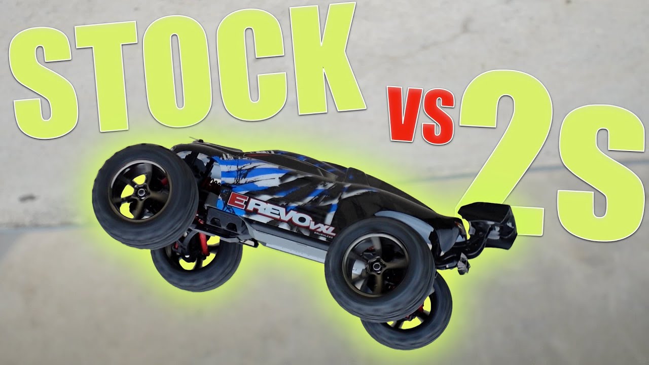 Battery upgrade? Stock vs 2s - Traxxas mini E-Revo