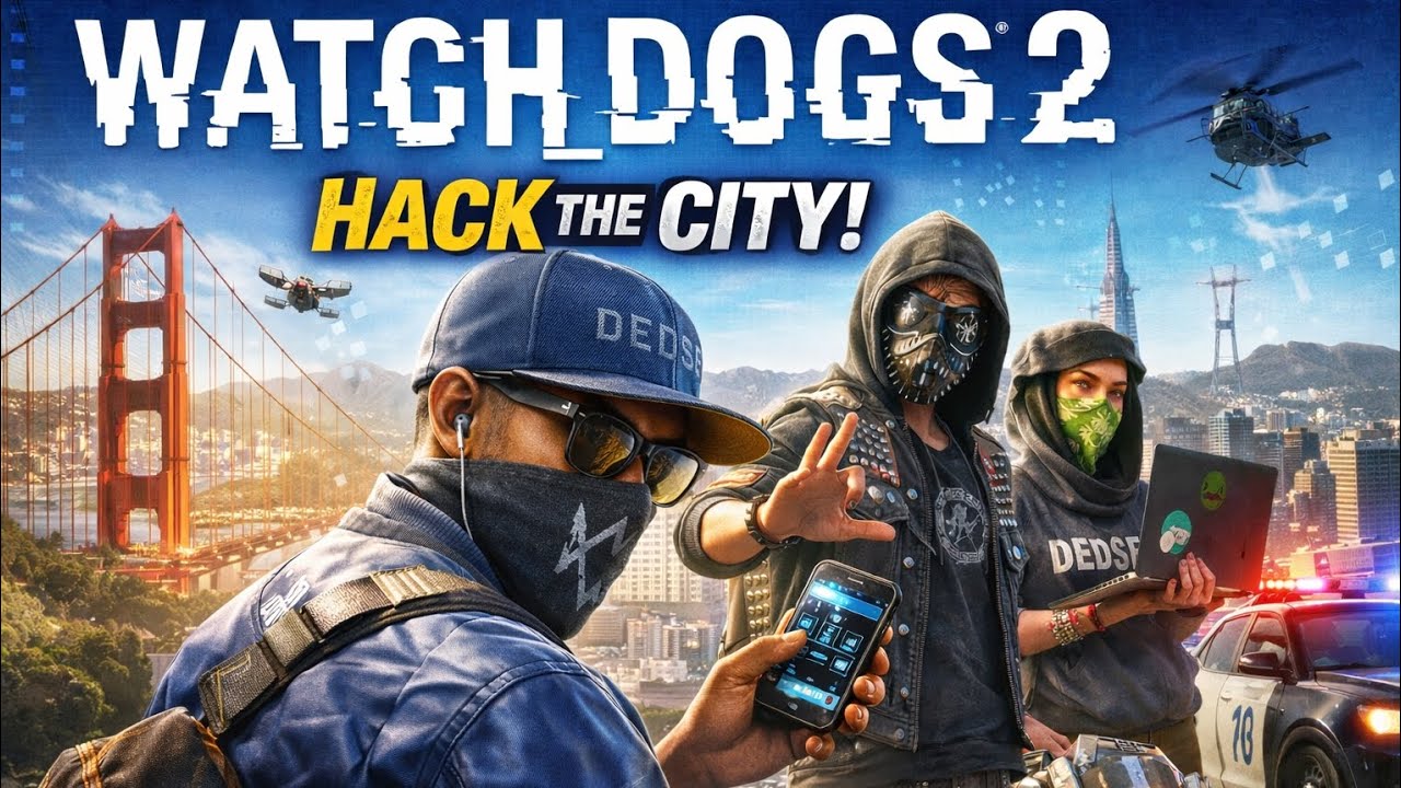 Playing watch Dog 2 || mission watch dogs 2|| 