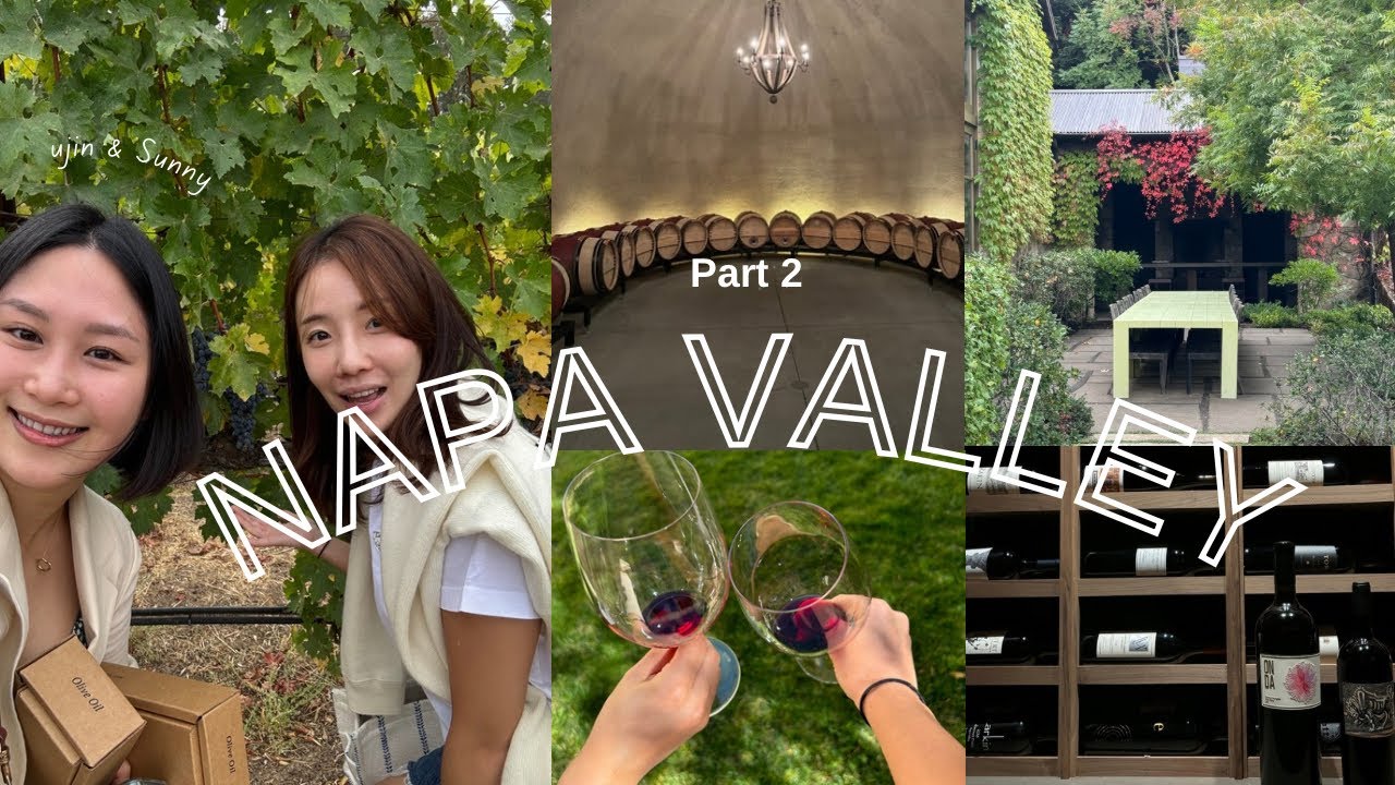 나파밸리 2박3일 VLOG. Dana Estates 다나에스테이트 와인테이스팅 Part 2