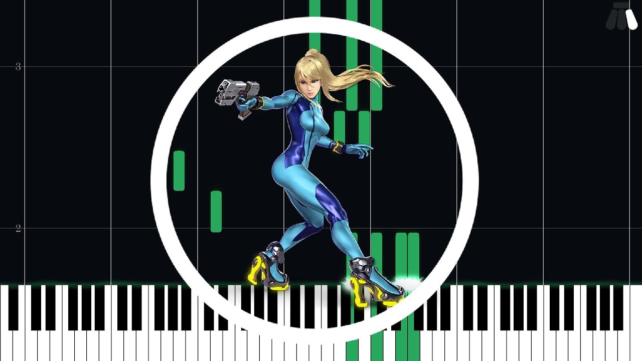 Crashed Frigate - Metroid Prime - Easy Piano Tutorial