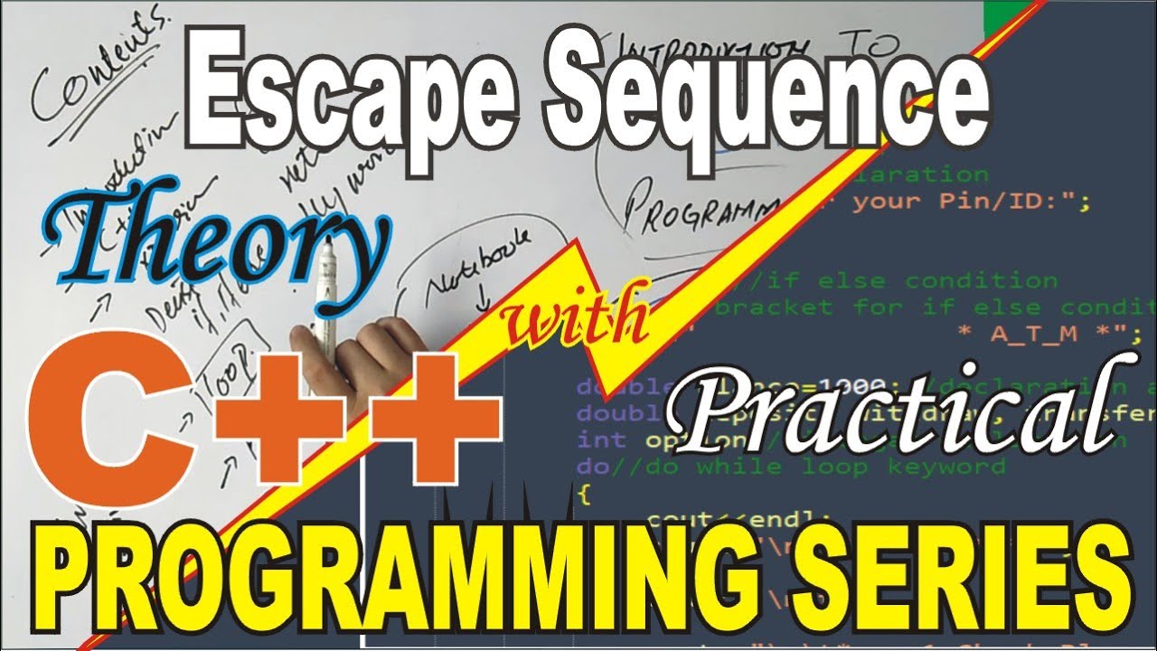 Escape Sequences in C++ Made Simple: Examples and Techniques ||Theory Vs Practical in Urdu/Hindi