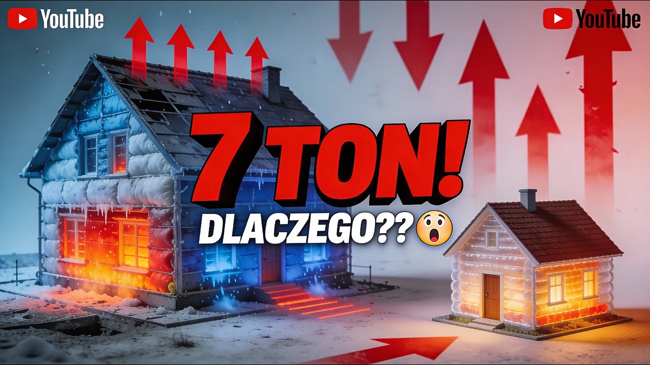 7 TON PELLETU ROCZNIE?! Dom 300 m² to KATASTROFA (pokazuję dlaczego) - odc.313 Dobrekotly.pl